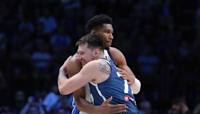 Giannis Antetokounmpo, Greece beat Luka Doncic, Slovenia to advance to Olympic qualifying final