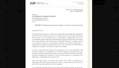 La Jurisdicción Especial para la Paz de Colombia pide a la Fiscalía investigar posible espionaje a sus magistrados