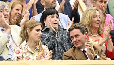 La princesse Beatrice et Edoardo Mapelli Mozzi, les amoureux en tribunes de Wimbledon