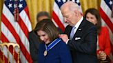 Biden awards Presidential Medal of Freedom to Nancy Pelosi, Al Gore, Michelle Yeoh and more