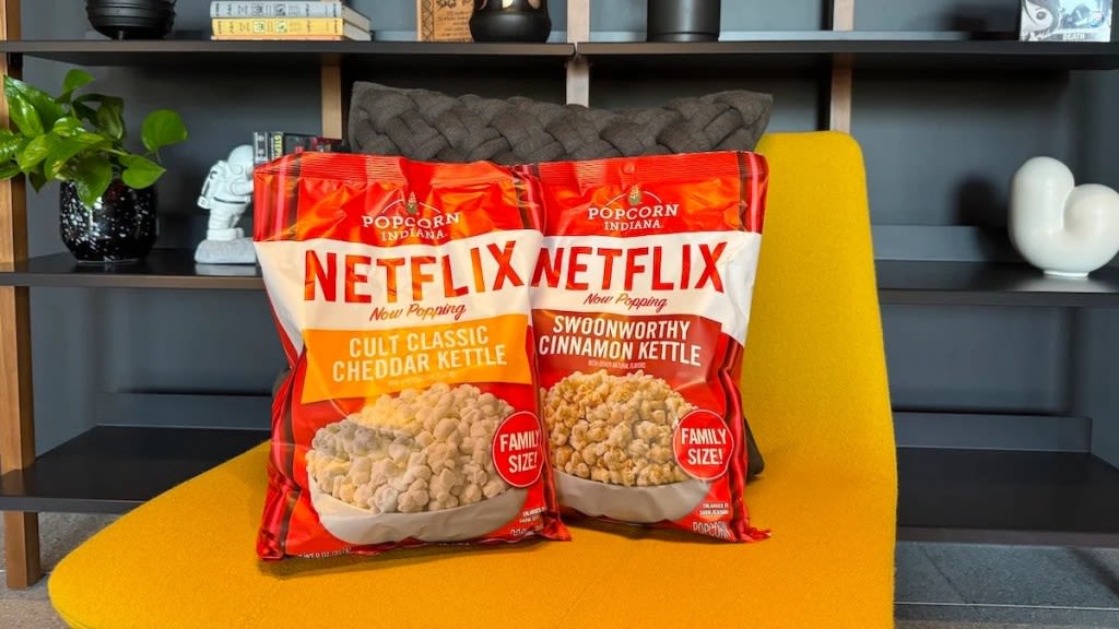 Netflix Launches Ready-to-Eat Popcorn Line at Walmart Stores Nationwide