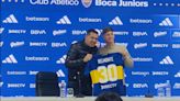 Las 147 palabras de bienvenida de Riquelme a Toto Belmonte en la presentación como refuerzo de Boca