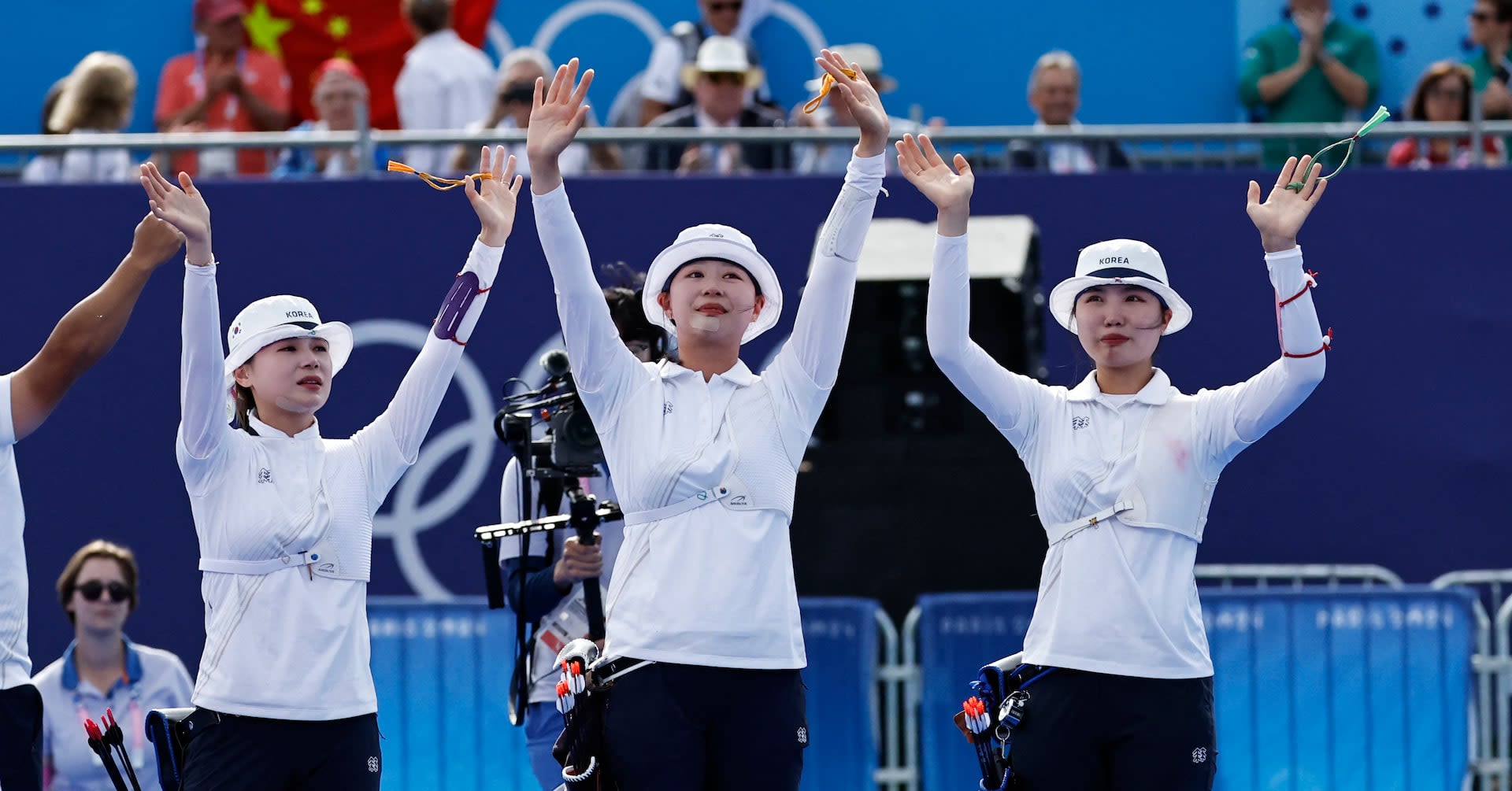 Archery: South Korea beat China to gold in women's team event shoot-off