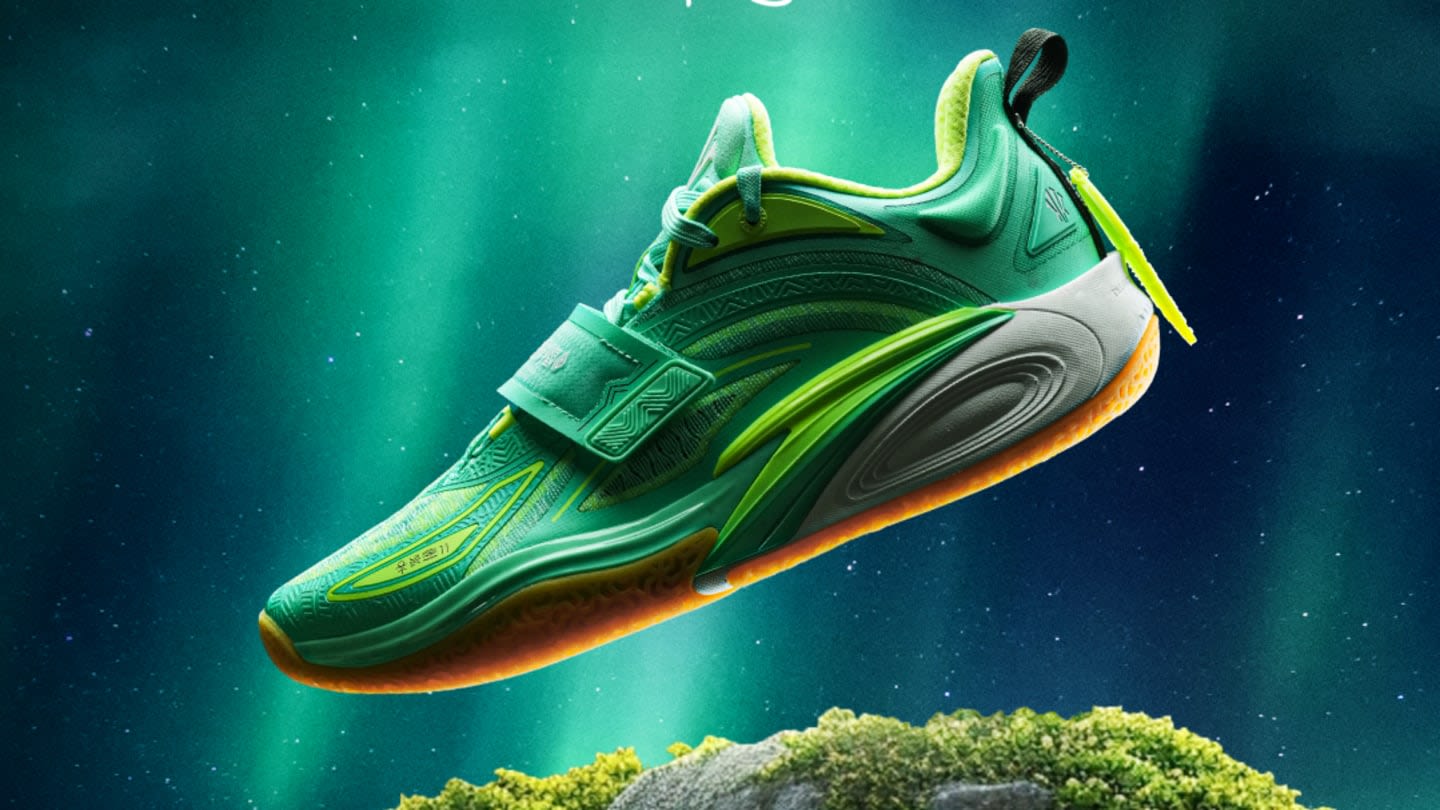 Kyrie Irving's ANTA Sneakers Drop In 'Green Grails' Colorway