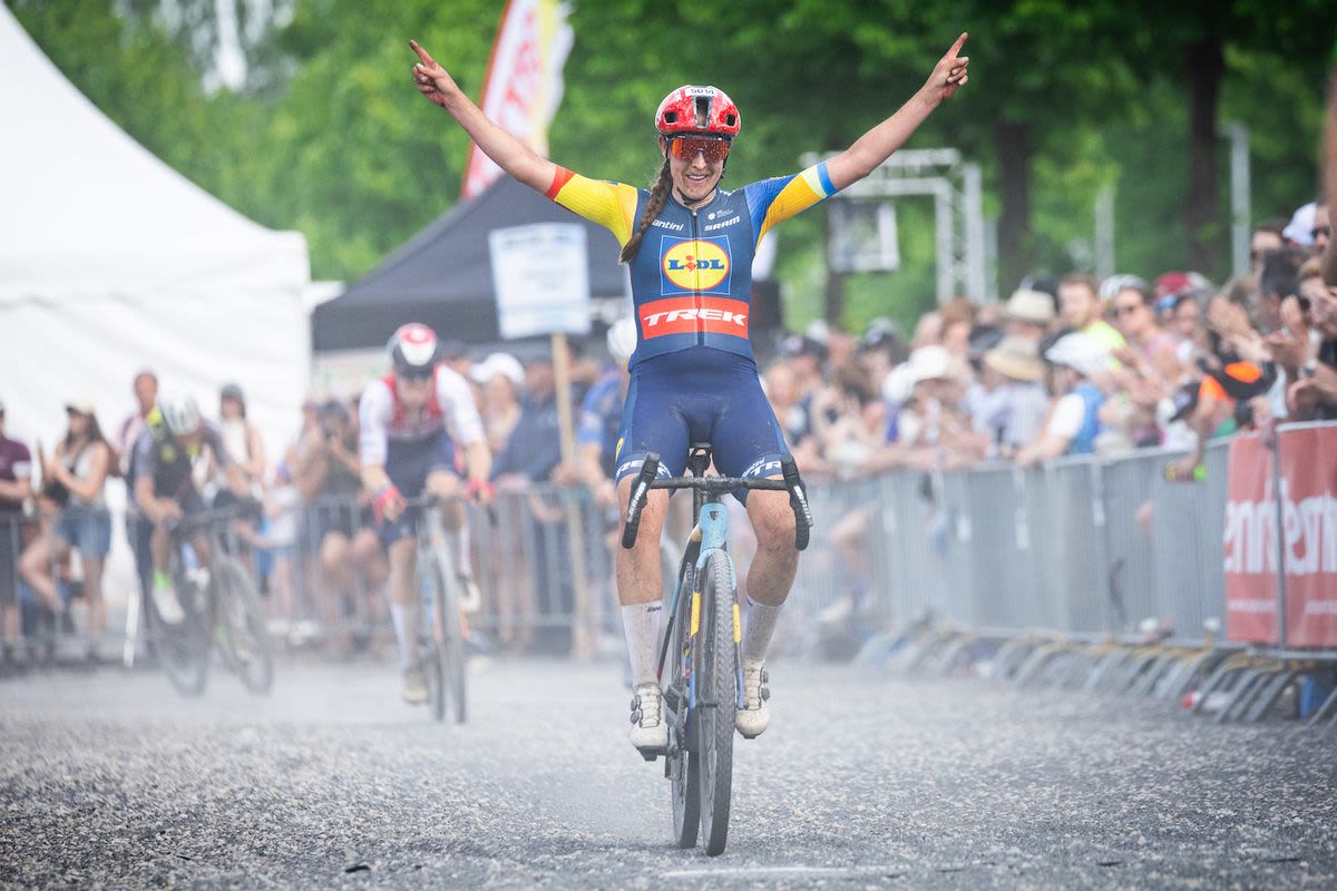 UCI Gravel World Series – A win at first gravel race for Lucinda Brand at 3RIDES