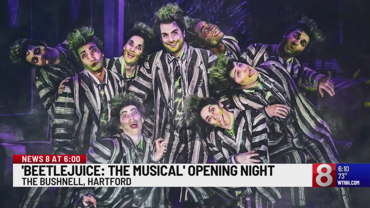 ‘Beetlejuice’ musical in Hartford through June 2