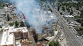 Incendio en edificio de California provocó evacuación de familias: 100 bomberos lucharon contra el fuego - El Diario NY