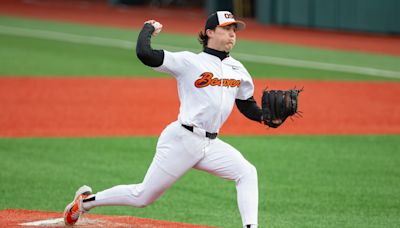 How will Oregon State baseball utilize its pitching rotation during Corvallis regional?