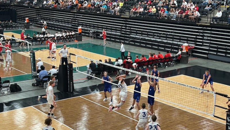 High school boys volleyball: 6A state tournament Day 1 recap, Skyridge, Lone Peak, Pleasant Grove, Syracuse advance to semifinals