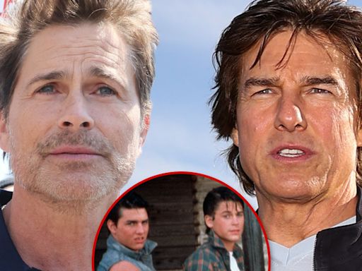 Rob Lowe Says Tom Cruise Knocked Him Out When They Filmed 'The Outsiders'