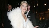 Florence Pugh Stuns in Lace and Feathers at the 2024 BAFTAs Afterparty