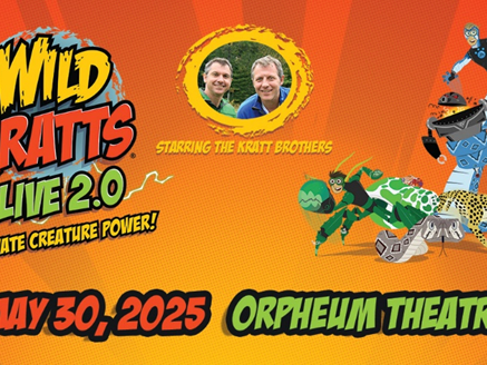 Kratt Brothers bringing live show to Orpheum Theatre