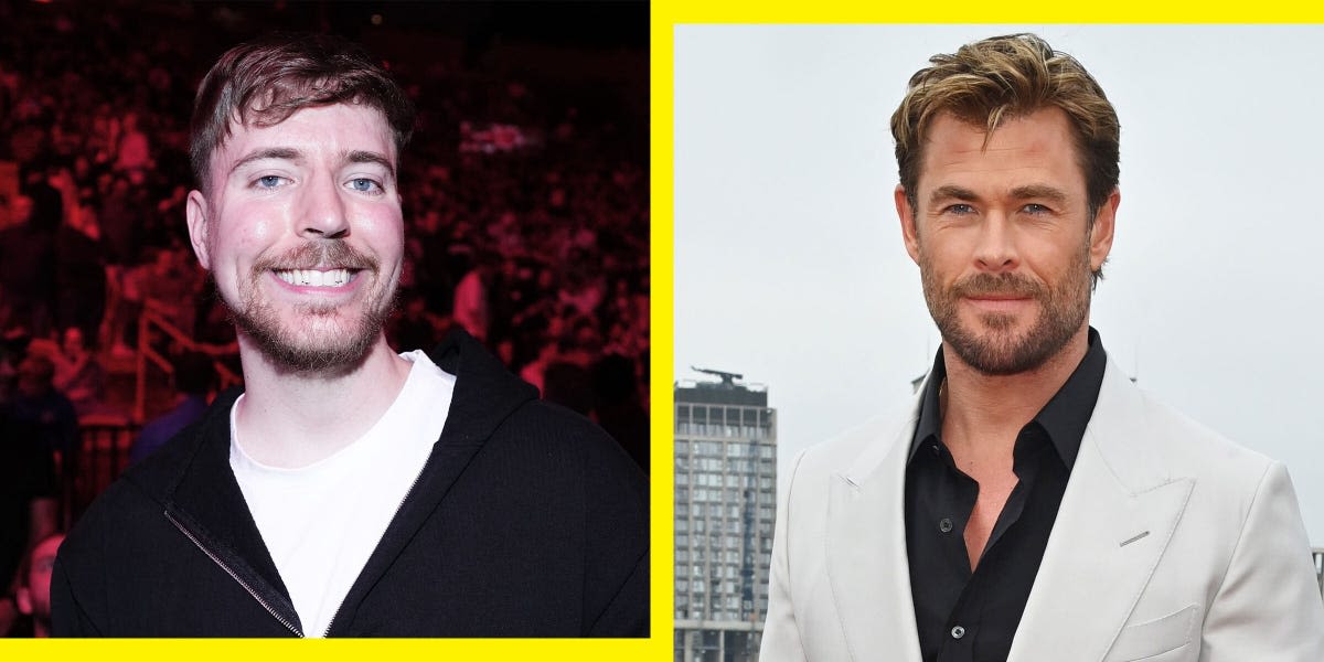 Chris Hemsworth Put YouTuber MrBeast Through a Brutal Circuit Workout