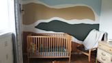 A “Dark and Dull” Nursery Gets a Nature-Inspired DIY Mural