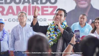 Este es el grado de estudios de Óscar Eduardo Ramírez, candidato de Morena a la gubernatura de Chiapas