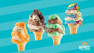 Rainbow Cone reveals 4 new specialty cones for the first time in 98 years