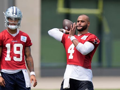 Cowboys QB Dak Prescott says there's 'absolutely nothing' wrong with ankle after being seen in walking boot