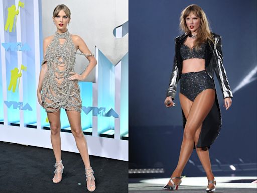 Daring outfits Taylor Swift has worn throughout her career, from see-through dresses to a sparkling garter