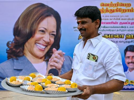 Indian priests invoke heavenly powers for Kamala Harris