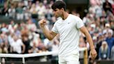 Alcaraz, Medvedev, Sinner advance at Wimbledon