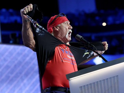 Hulk Hogan rips off his shirt during fiery RNC speech: 'Let Trumpamania run wild'