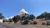 Aero Fire in Calaveras County: Wildfire growing with rapid rate of spread