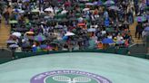 Wimbledon first-week attendance slips due to rain