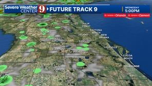 Rain chances increase, temperatures stay hot Wednesday in Central Florida