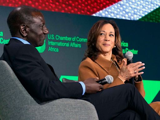 Harris announces plans to help 80% of Africa gain access to the internet, up from 40% now