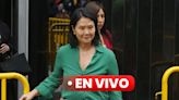 Juicio contra Keiko Fujimori EN VIVO: audiencia por caso Cócteles continúa este martes 16