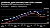 German Housing Push Falters as Building Permits Slump by a Third