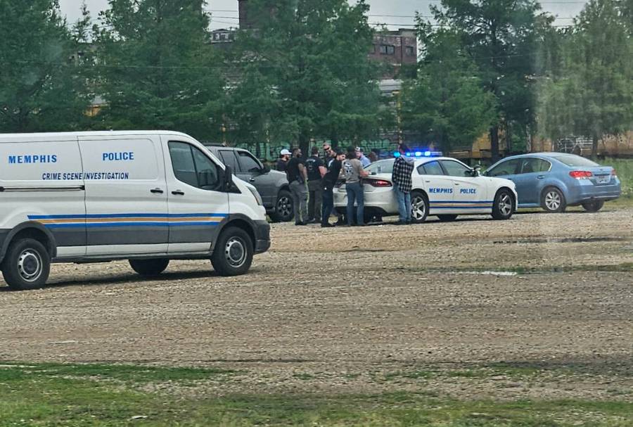 AR bank robbery suspect captured after chase into downtown Memphis