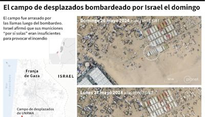 "Todos los ojos puestos en Rafah", una imagen de Inteligencia Artificial fue compartida más de 44 millones de veces