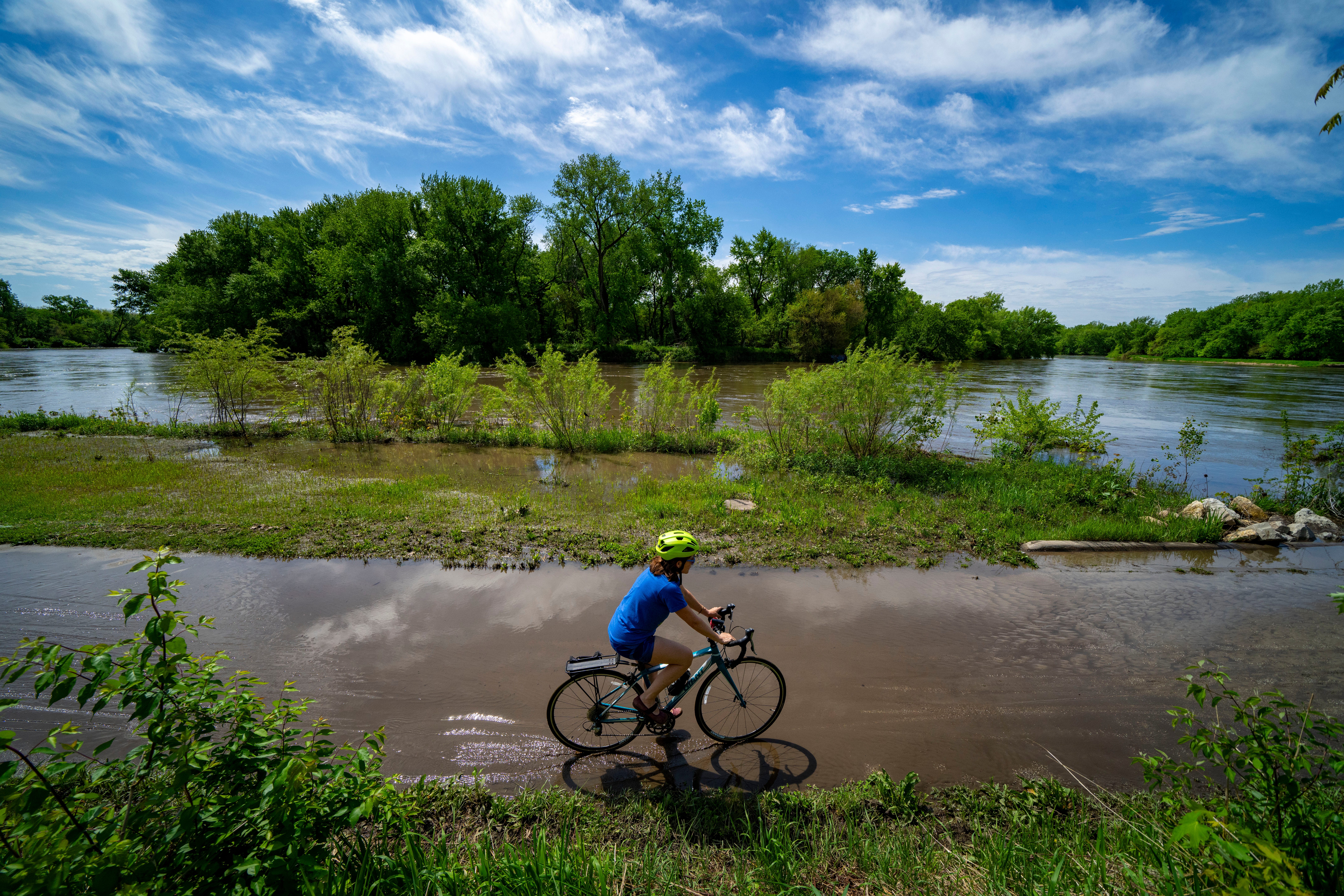 Rainfall runoff after long drought leaves many Iowa rivers brimming with nitrate