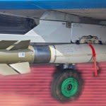 Ukrainian MiG-29’s Special Pylon For Hammer Rocket-Boosted Bombs Emerges