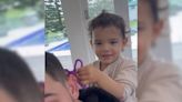 Watch: Malti Marie Cuts Father Nick Jonas' Hair By Using Toy Scissors. Aww