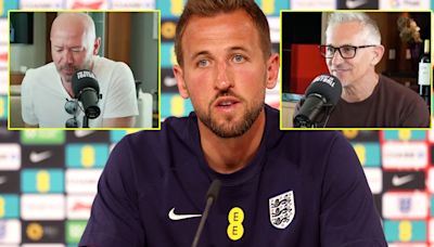 Lineker and Shearer respond to Kane's view after X-rated opinion on Denmark draw