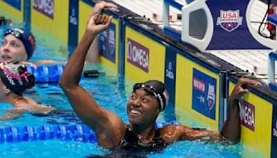 Simone Manuel earns an individual race at the Olympics, winning the 50 freestyle at US trials