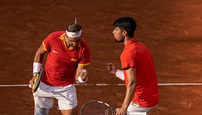 Rafael Nadal and Carlos Alcaraz win to reach the Paris Olympics doubles quarterfinals