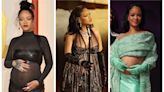 Rihanna's 3 wardrobe changes at the 2023 Oscars showed off her glamorous maternity style