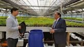 Ambassador Andrew Young launches aquaponics farm project