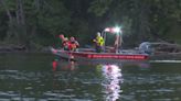 First responders search Grand River for swimmer who went under Thursday evening