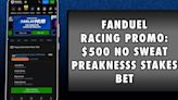 FanDuel Racing Promo: Start With $500 No Sweat Preaknesss Stakes Bet