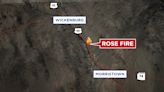 Rose Fire destroys 4 homes, closes US 60 near Wickenburg