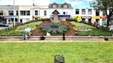 Weston's floral clock concreted over now restored with flowers