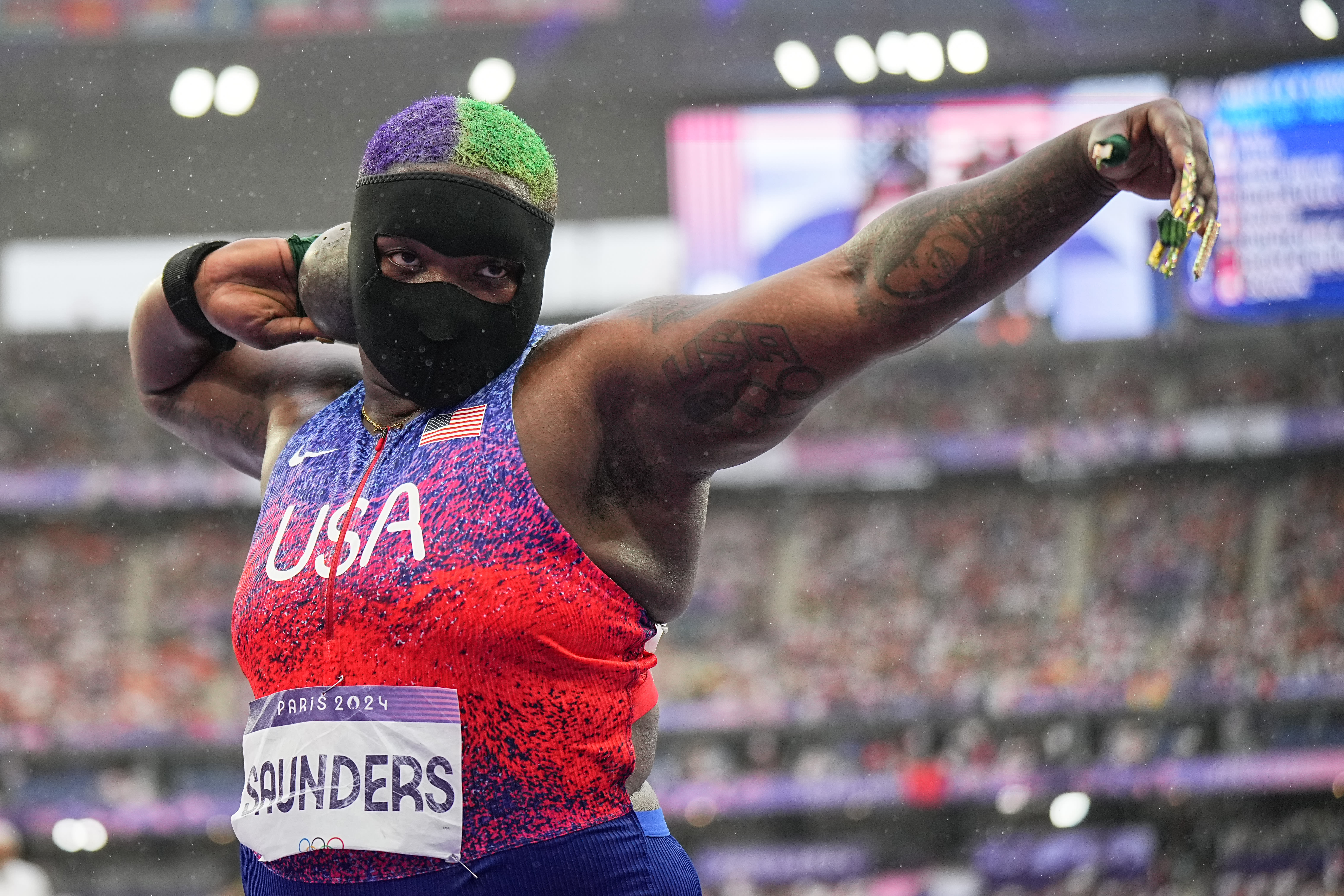 Paris Olympics: Why does shot putter Raven Saunders wear a mask while they compete?