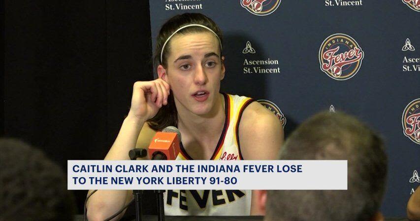 Clark adjusting to WNBA, finishes first week on a high