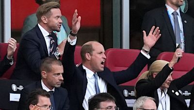 Royal news live: Prince William punches the air at England’s Euro win amid Harry veteran award backlash