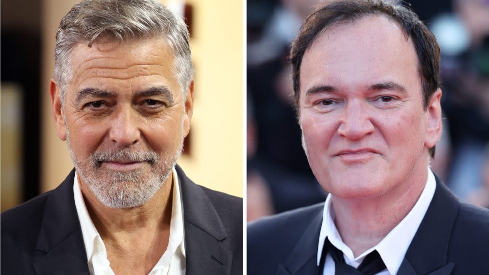 ...Clooney Got ‘Irritated’ When Quentin Tarantino Allegedly Said He Wasn’t a Movie Star: ‘Dude, F— Off. I...