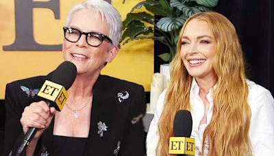 D23: Lindsay Lohan and Jamie Lee Curtis Spill on Singing and Switching Bodies in ‘Freakier Friday’